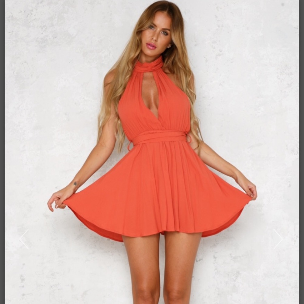 Hello Molly 'My oh My' choker dress XS