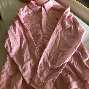 Pink Classic Fit Ralph Lauren button down