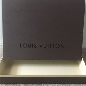 Authentic Louis Vuitton travel bag box.