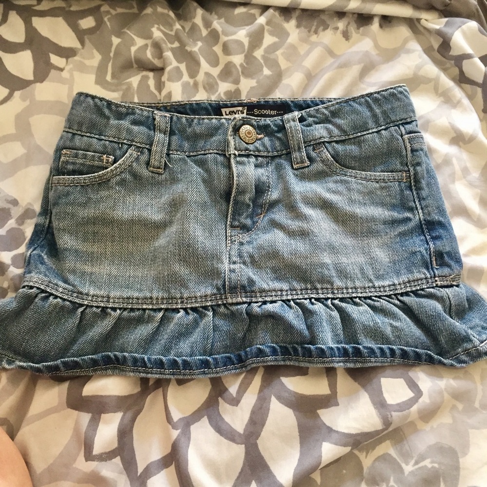 Levi's girls denim skort