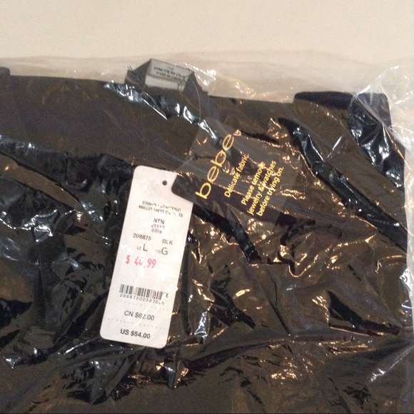 Bebe Side Strap Knit Bodysuit - Picture 7 of 8