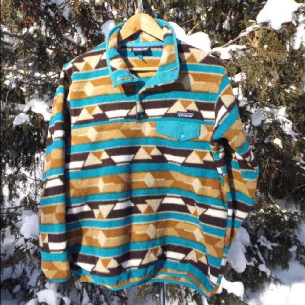 Patagonia Synchilla fleece pullover women's L
