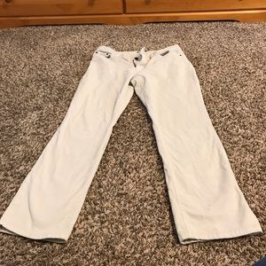 Ralph Lauren Cream Straight leg Corduroy