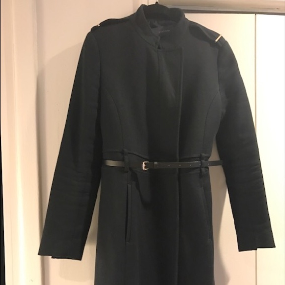 Navy Military Pea Coat