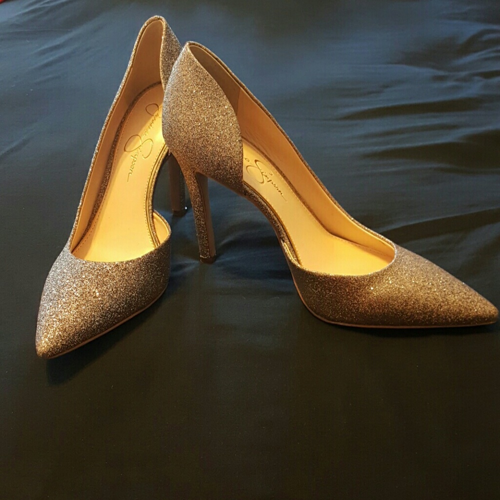 Jessica Simpson Sparkle Heels