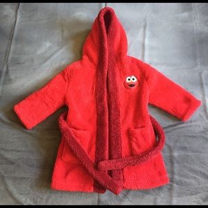 Toddler Elmo Bath Robe size 12-18m