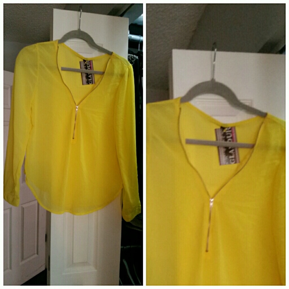 Yellow Blouse