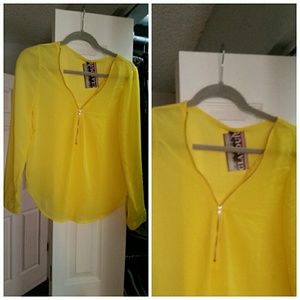 Yellow Blouse