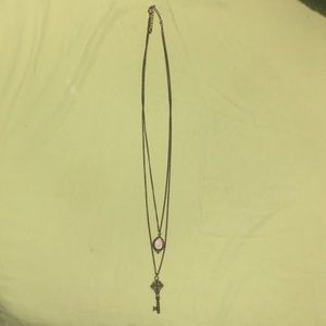 SOLD -Layered key necklace