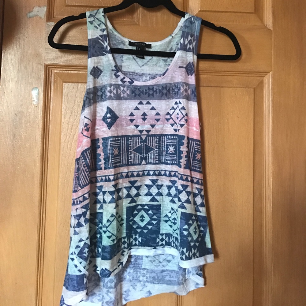 Tribal forever 21 blouse