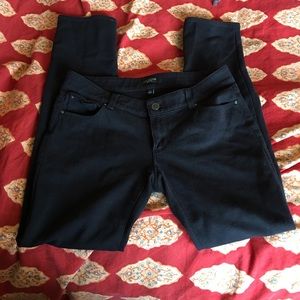 Ann Taylor black knit pants