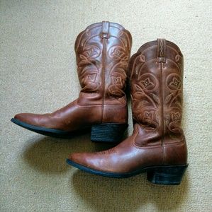 Ariat Floral Cowboy Boots