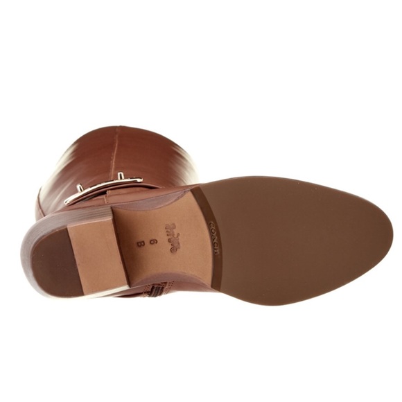 Coach caroline riding tall calf leather boot - Picture 4 of 8