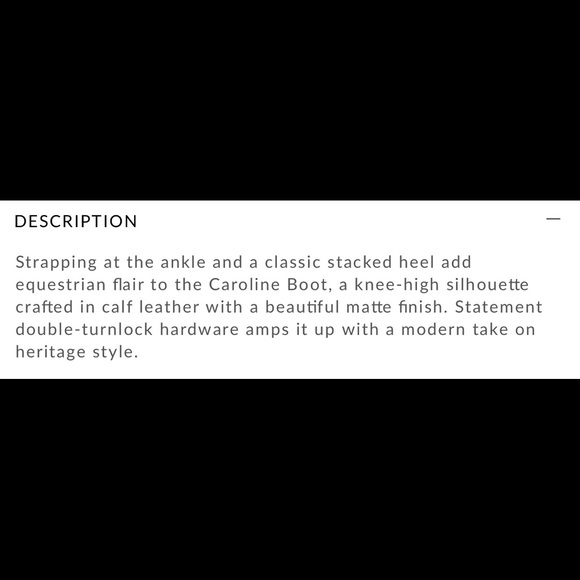 Coach caroline riding tall calf leather boot - Picture 5 of 8