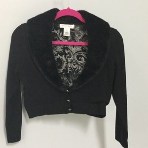 White House Black Market cropped sweater