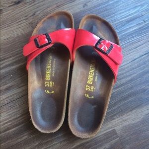 Red Birkenstock