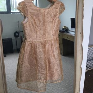Gold Dress