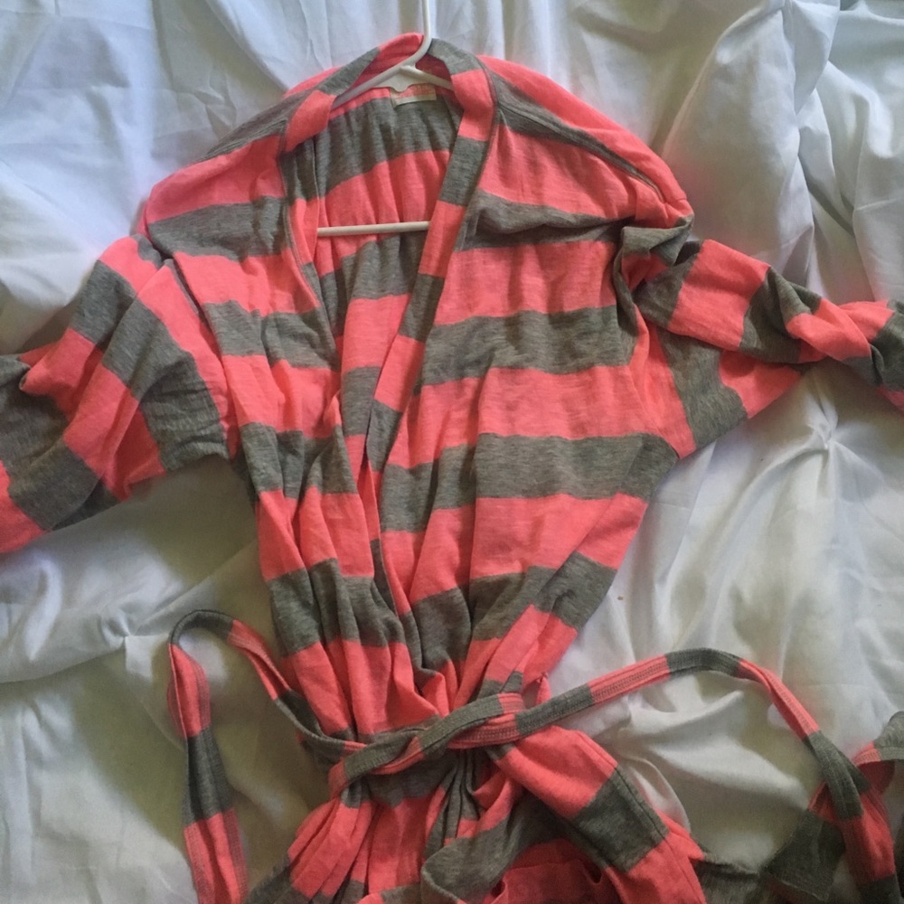 Victoria's Secret pink robe