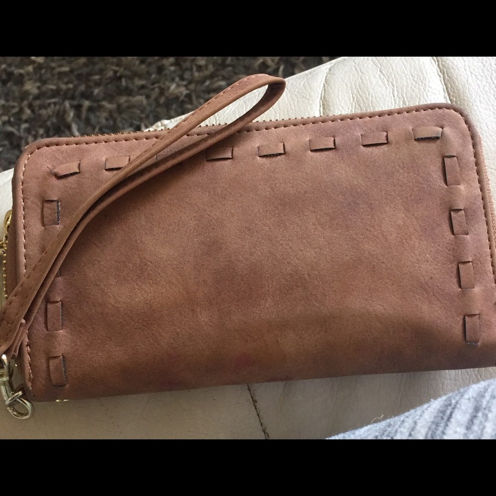 Suede Wallet