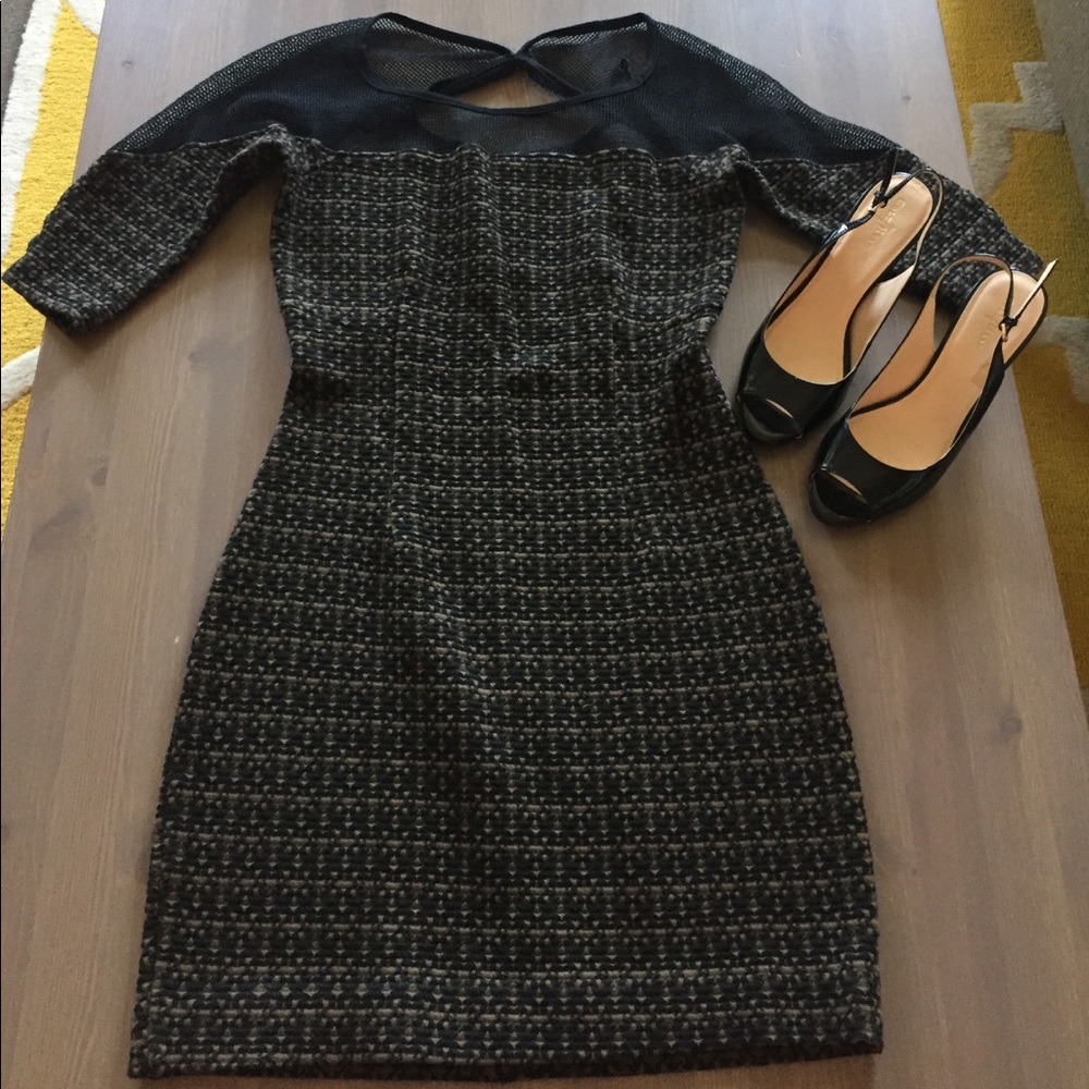 Mesh Upper Mini Dress 👗