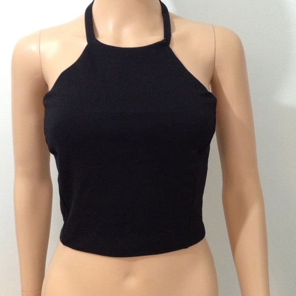 Bebe Halter Crop Top🎉Sale🎉 - Picture 3 of 8