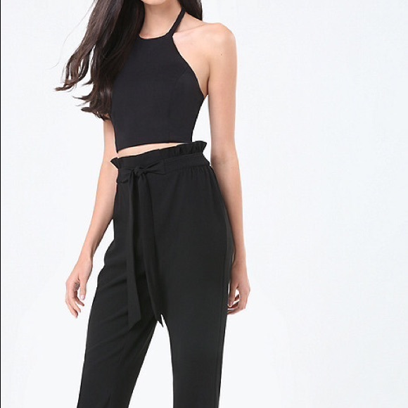 Bebe Halter Crop Top🎉Sale🎉 - Picture 2 of 8