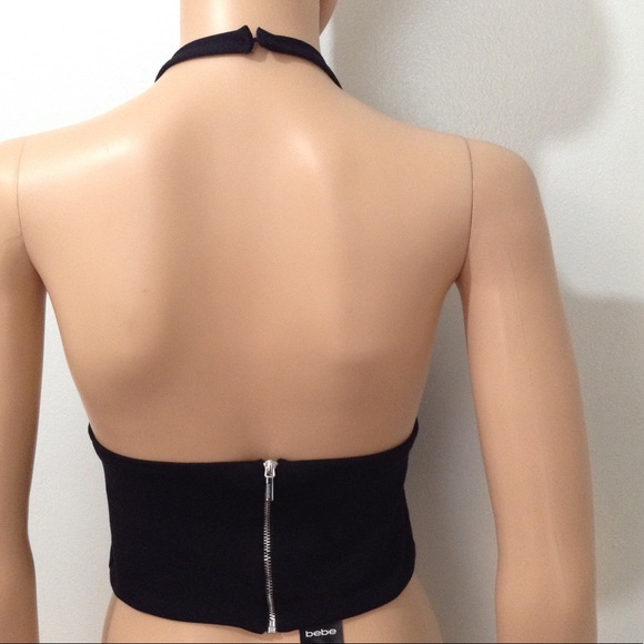 Bebe Halter Crop Top🎉Sale🎉 - Picture 5 of 8