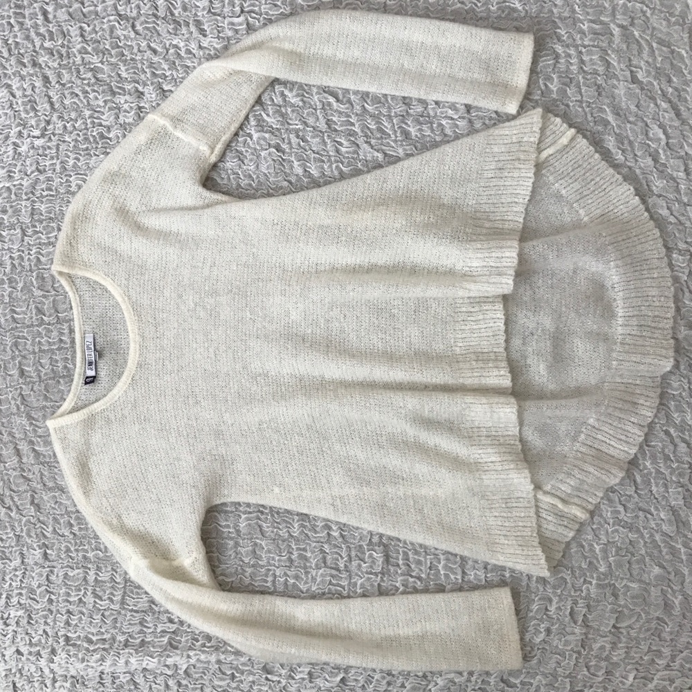 Cream Sweater, Size Small