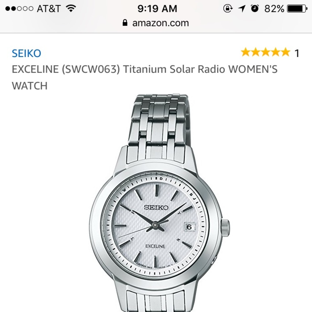 ❌SOLD❌ Seiko Exceline Titanium Women's Watch