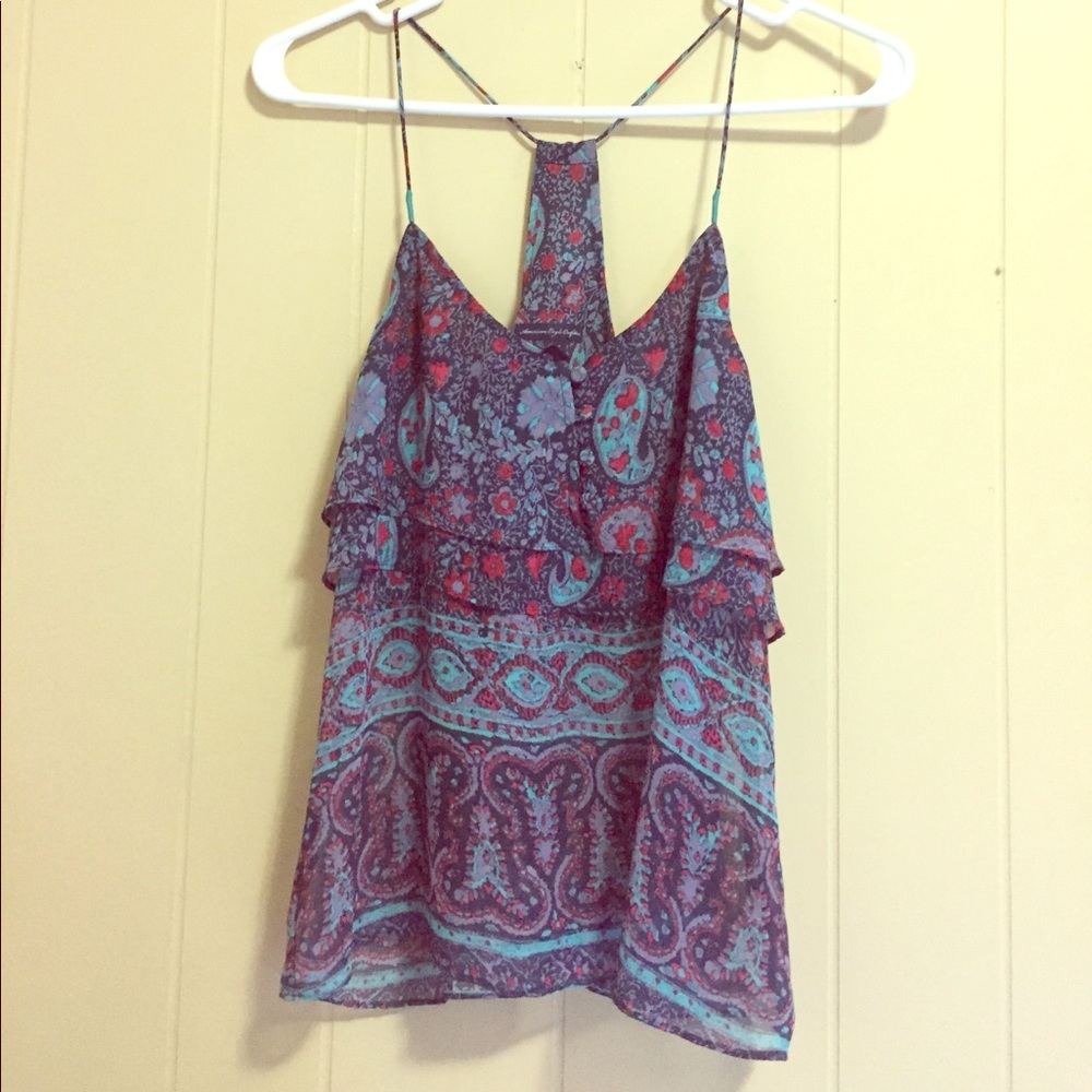 American Eagle blousy tank XS
