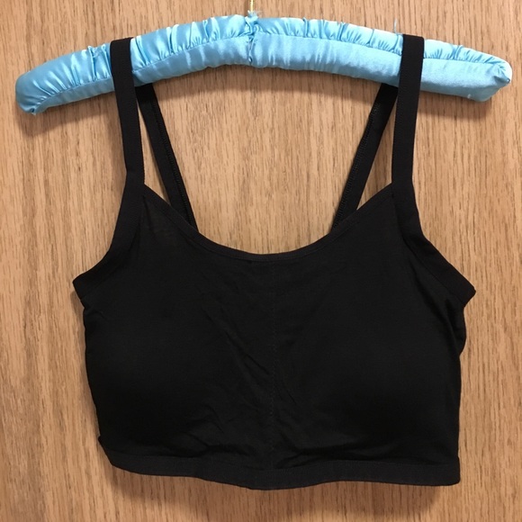 Black bralette with caged back - Picture 2 of 3