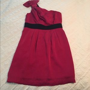 BCBG one shoulder dress