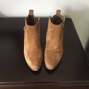 Sole Society Mira suede ankle boot