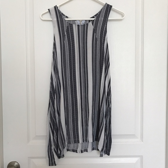 Cotton On Black White Tunic Tank (sz S) - Picture 1 of 3