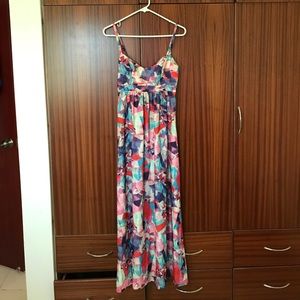 Colorful geometric dress