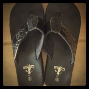 Corkys thong flip flops