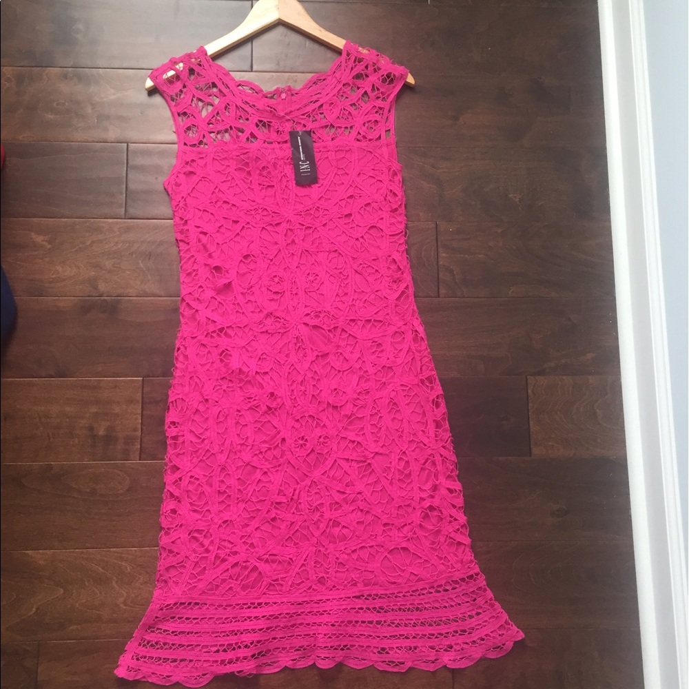 Crotchet Fitted Bell Bottom Dress