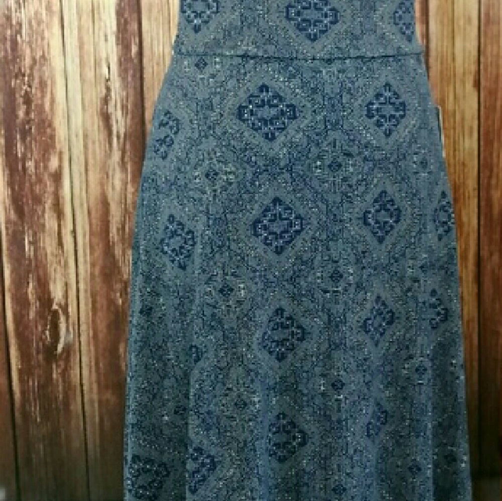 Lula roe Azure navy blue skirt