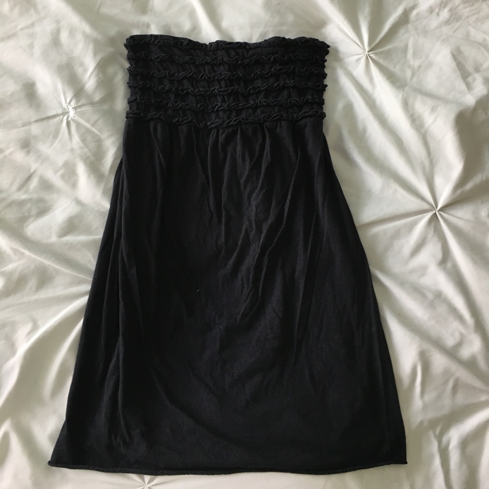 Black dress cover up