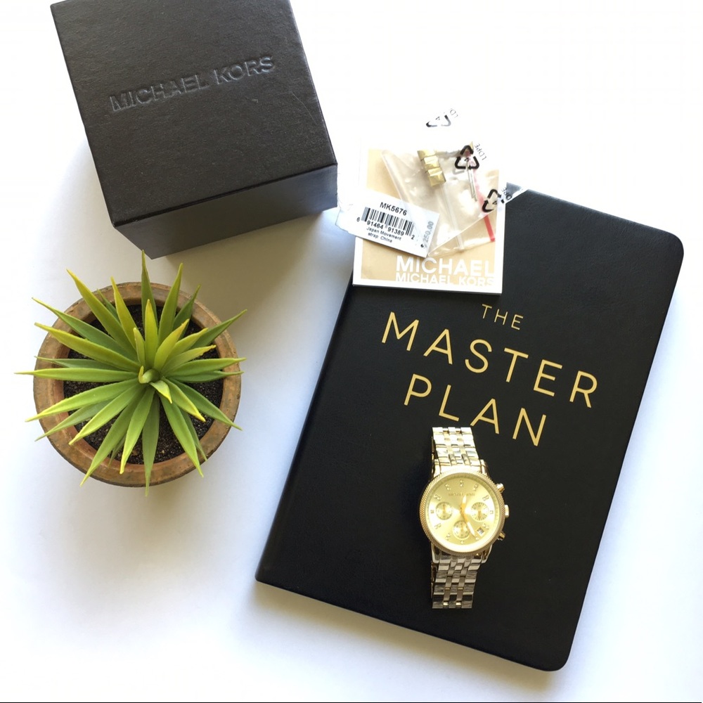 [Michael Kors] "Ritz" Gold Watch