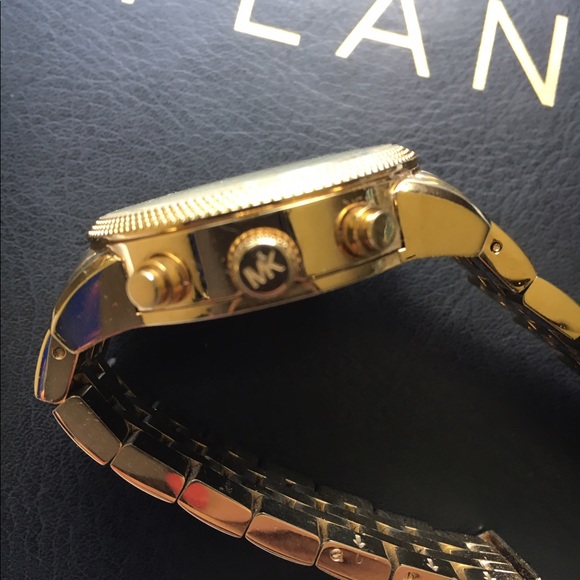 [Michael Kors] "Ritz" Gold Watch - Picture 4 of 5