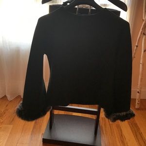Top with fur