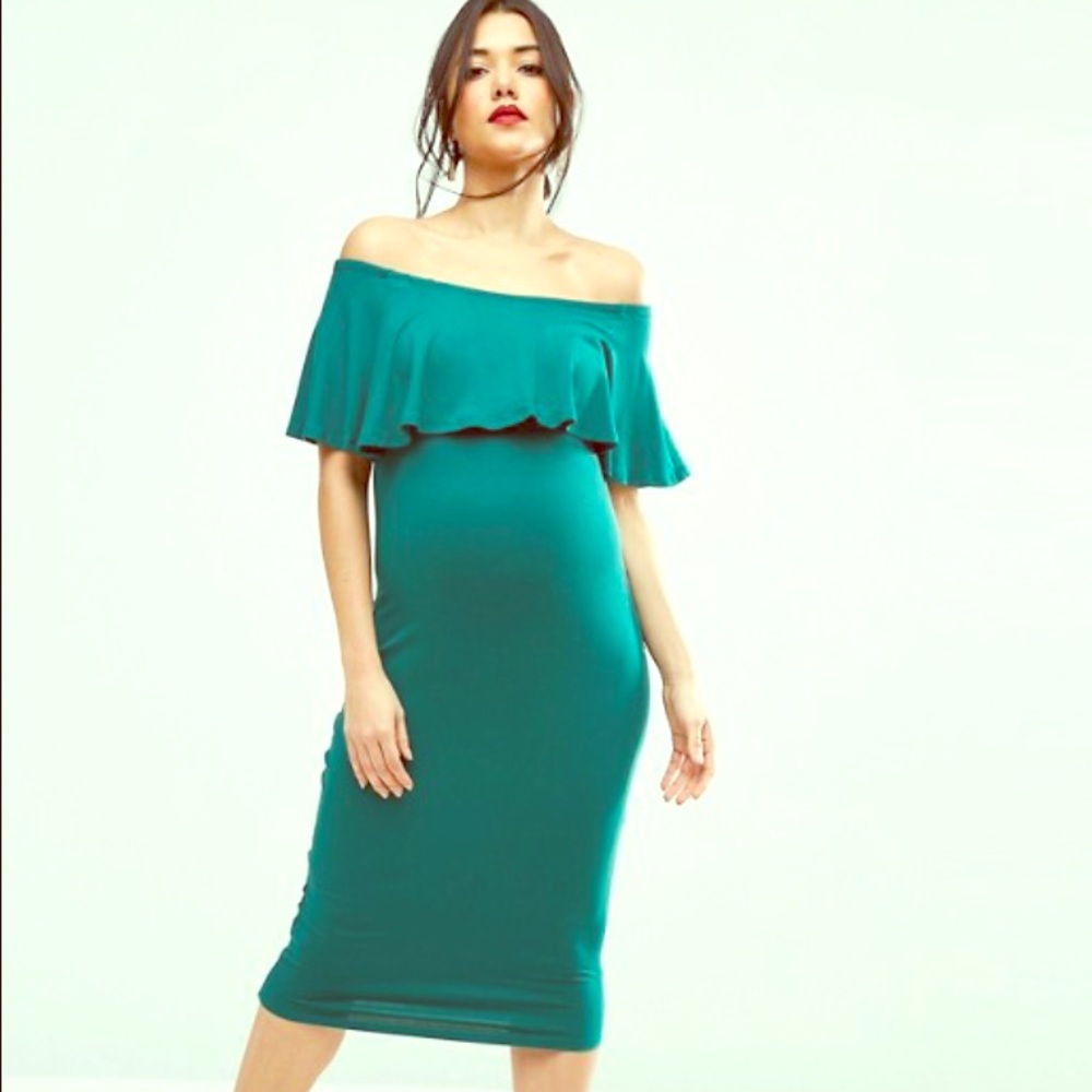 Asos maternity dress
