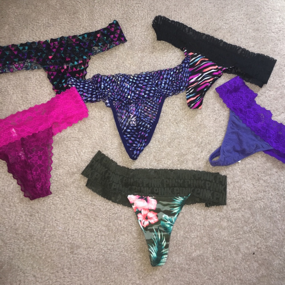 Never Worn VS Pink Thongs