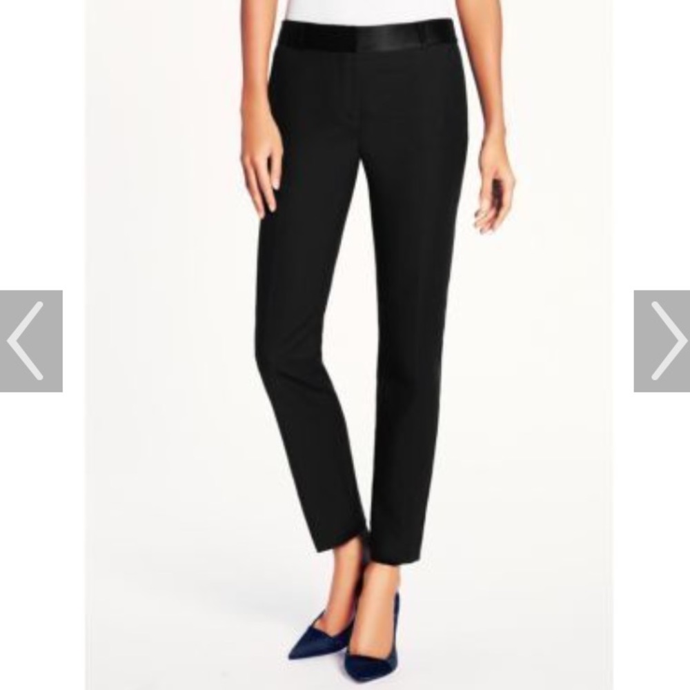 Kate Spade black tuxedo pants