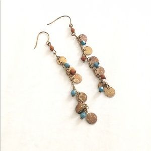 ✨ Boho drop earrings