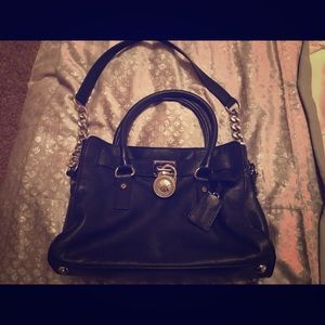 Michael Kors black Hamilton bag