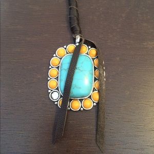 Lucky Brand braided necklace