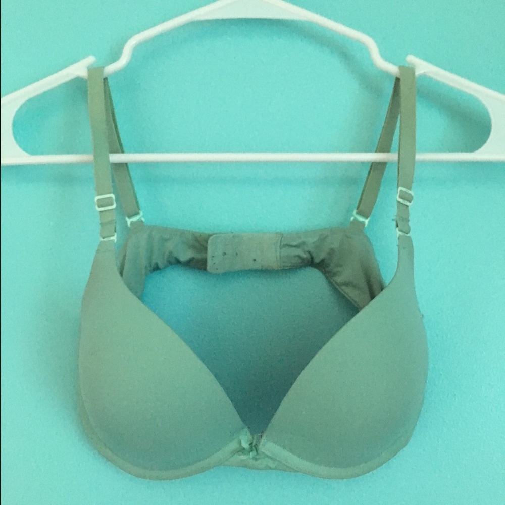 Light blue bra