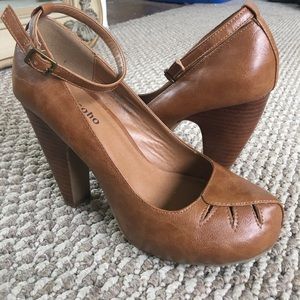Retro Ankle Strap Heels